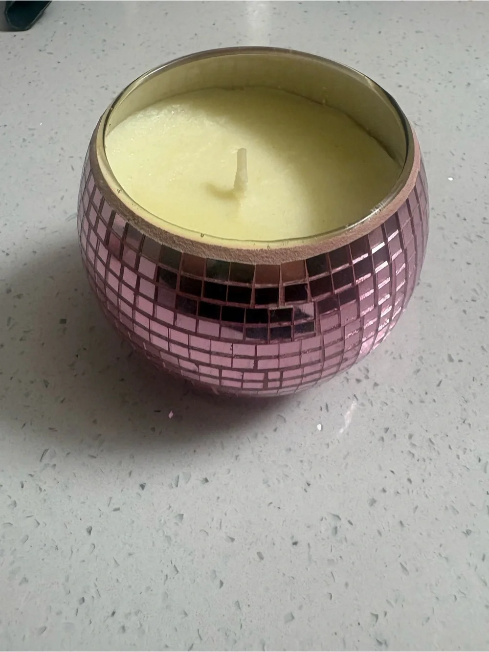 Disco ball Candle